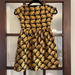 J.Crew Crewcuts Elephant Print Dress, Size 7